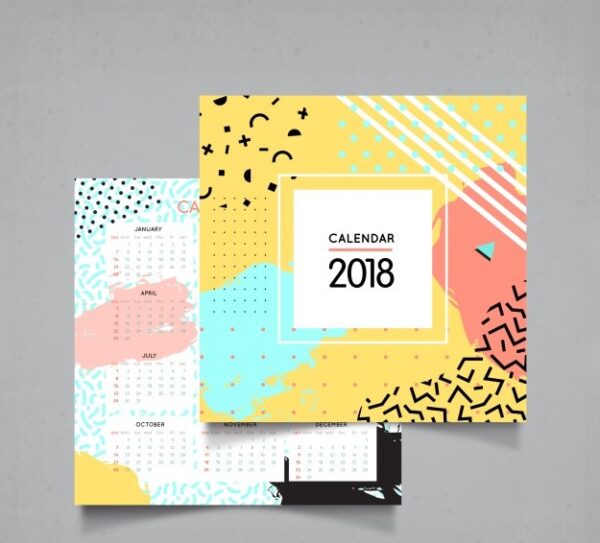custom desk calendar