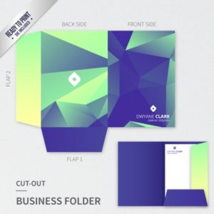 custom printed pocket folders