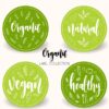 round labels
